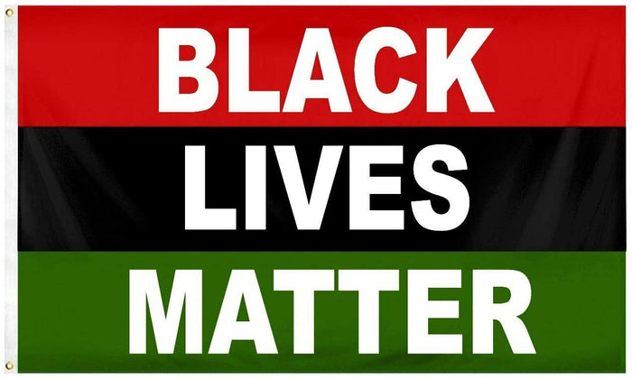 Black Lives Matter Flag - Visibly Black
