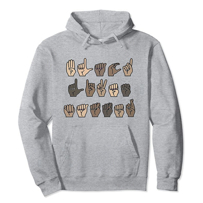 BLM Sign Language Hoodie