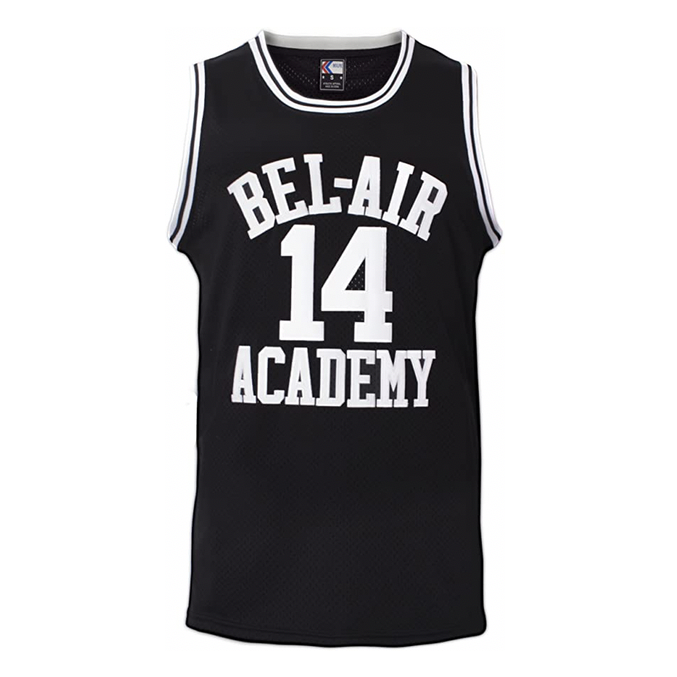 Bel Air Academy Jersey - The Fresh Prince | Visibly Black 3XL Bel Air Academy Jersey - The Fresh Prince | Visibly Black 3XL