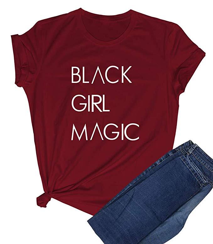 Black Girl Magic Tee - Visibly Black