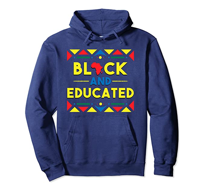 Black and Educated Hoodie - Visibly Black
