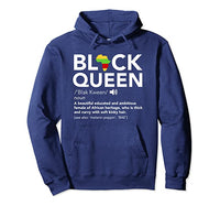 Black Queen Definition Hoodie - Visibly Black
