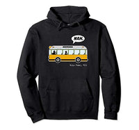 Front of The Bus Hoodie - Visibly Black