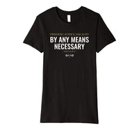 By Any Means Tee - Visibly Black