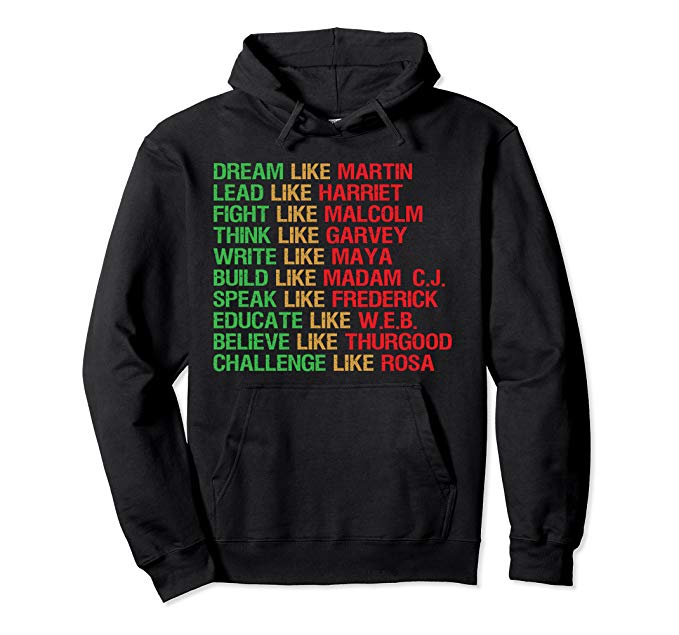Black Leaders African Hoodie - Visibly Black