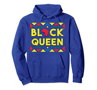 Black Queen Hoodie - Visibly Black