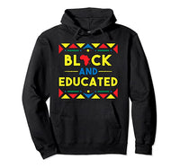 Black and Educated Hoodie - Visibly Black