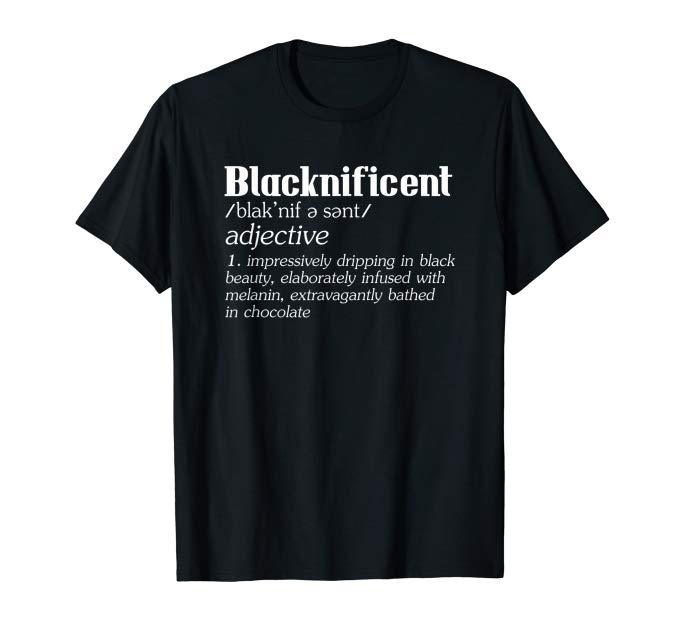 Blacknificent Tee - Visibly Black