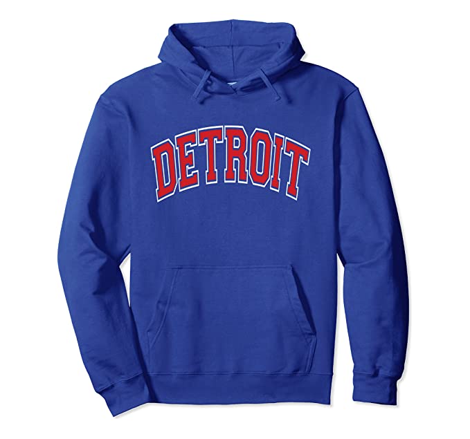 Detroit Red Letter Hoodie
