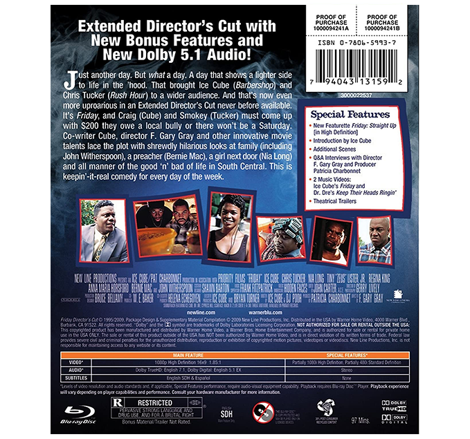 Friday - Director's Cut (Blu-ray)