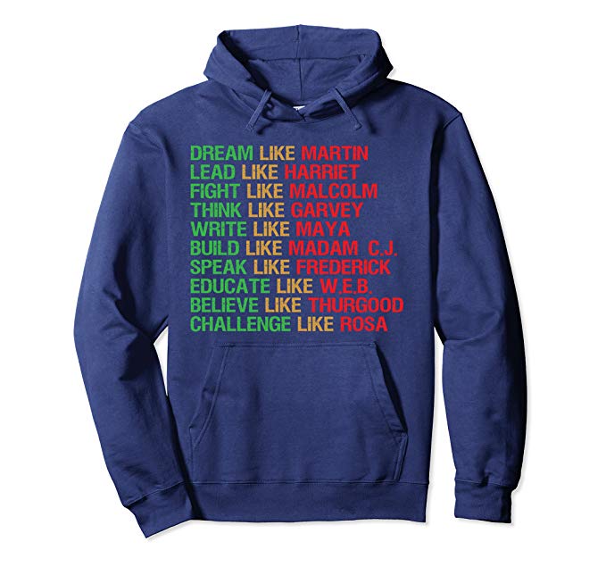 Black Leaders African Hoodie - Visibly Black