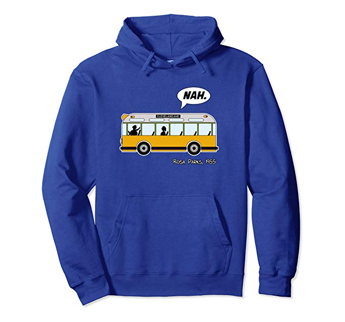 Front of The Bus Hoodie - Visibly Black