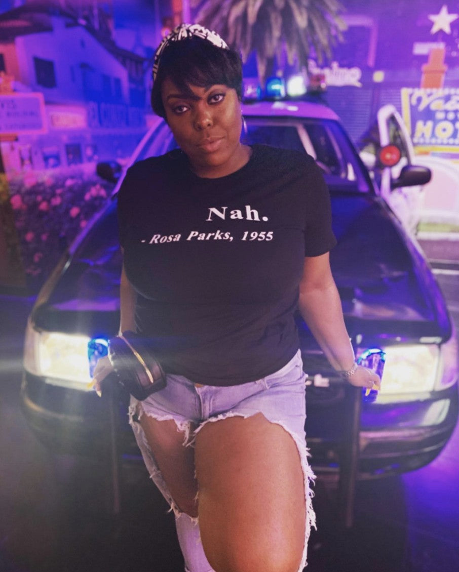 The Nah Tee Visibly Black
