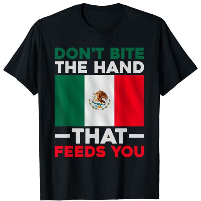 Don't Bite The Hand That Feeds Men's T-Shirt