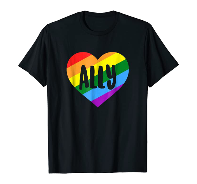 Gay Pride Ally Men s T Shirt