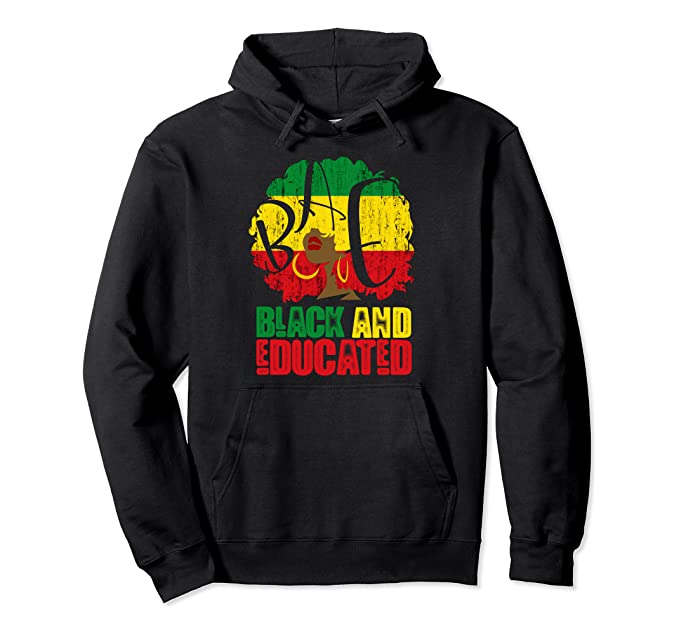 Black and Educated Hoodie - Visibly Black