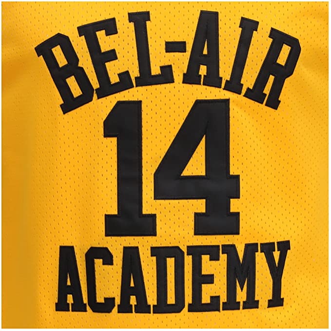 Bel Air Academy Jersey - The Fresh Prince | Visibly Black 2XL Bel Air Academy Jersey - The Fresh Prince | Visibly Black 2XL
