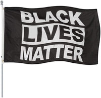 Black Lives Matter Flag - Visibly Black