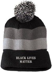 Black Lives Matter Pom Hat