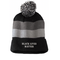 Black Lives Matter Pom Hat