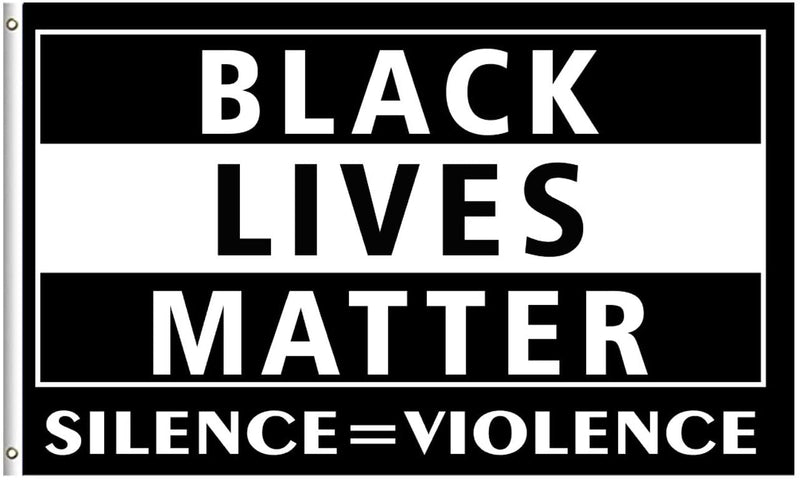 Black Lives Matter Flag - Visibly Black