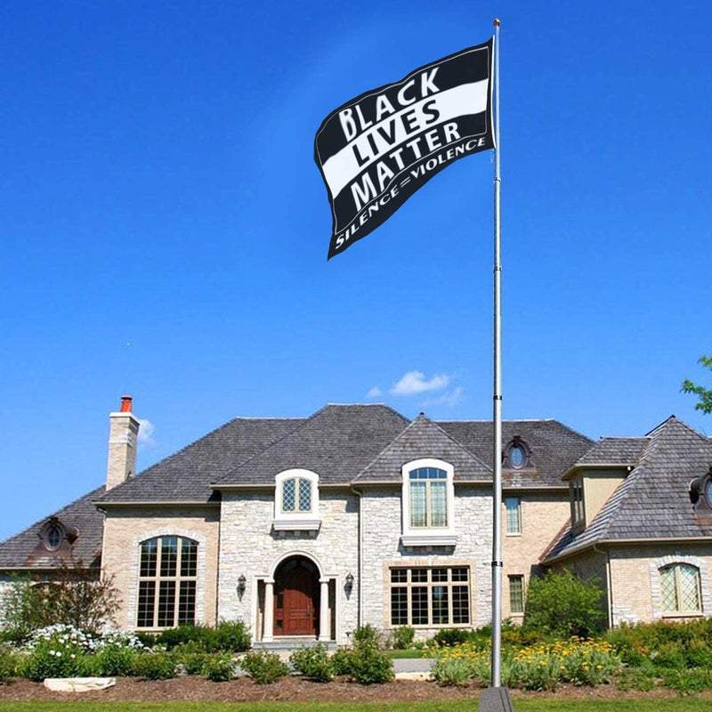 Black Lives Matter Flag - Visibly Black