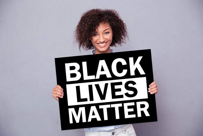 BLM Black Yard Sign
