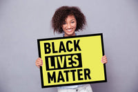 BLM Yellow Yard Sign