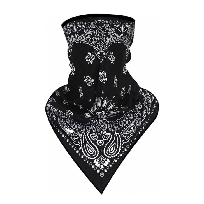 Black Full Neck Gaiter