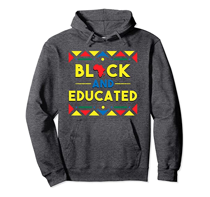Black and Educated Hoodie - Visibly Black