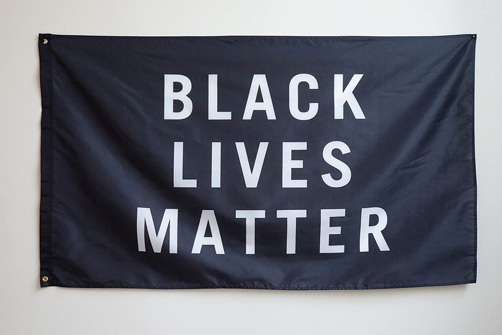 Black Lives Matter Flag - Visibly Black