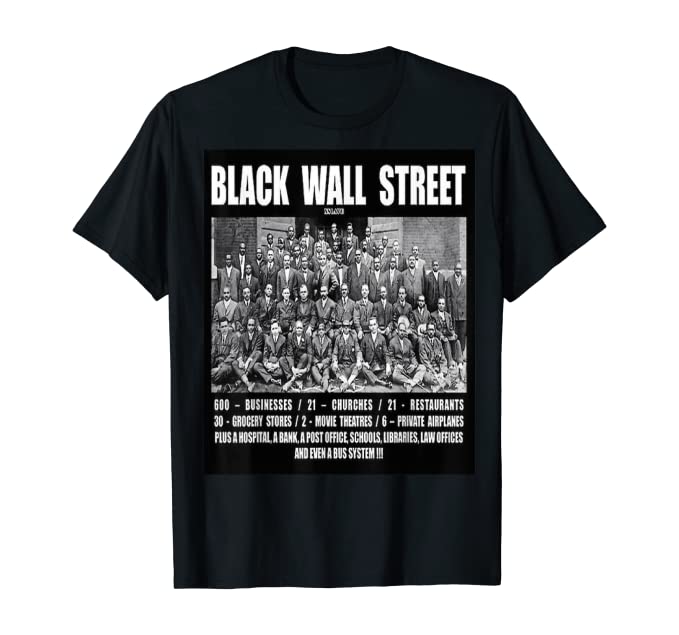 Black Wall Street Men's Tee