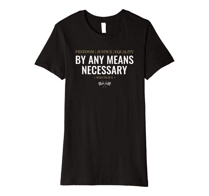By Any Means Tee - Visibly Black