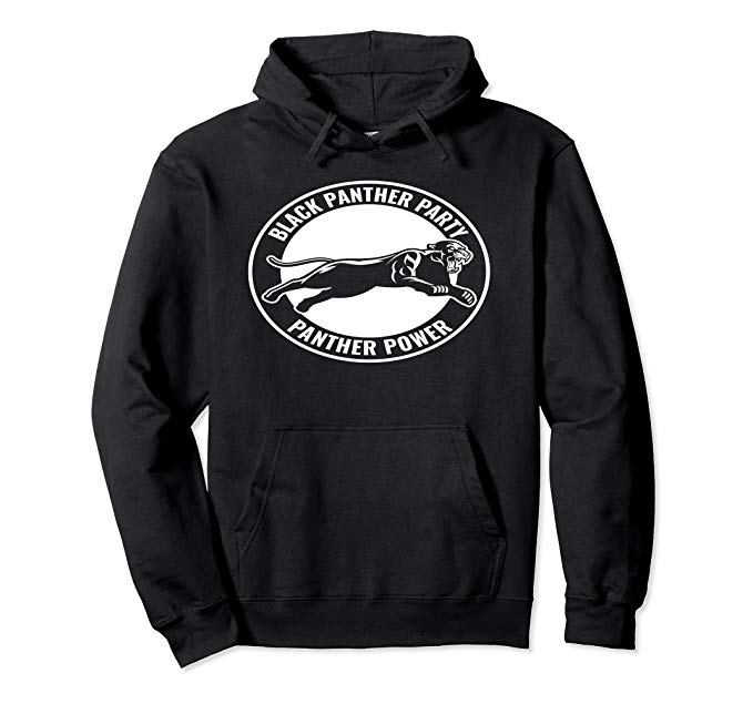 Black Panther Party Hoodie - Visibly Black
