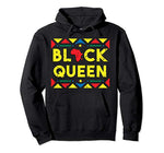 Black Queen Hoodie - Visibly Black