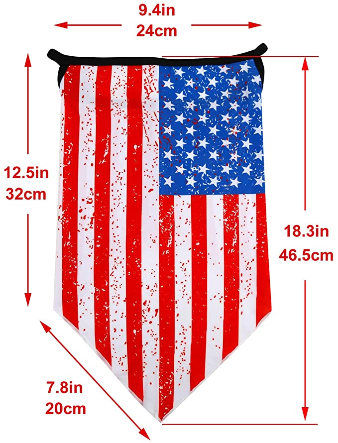 Blood Flag Full Neck Gaiter
