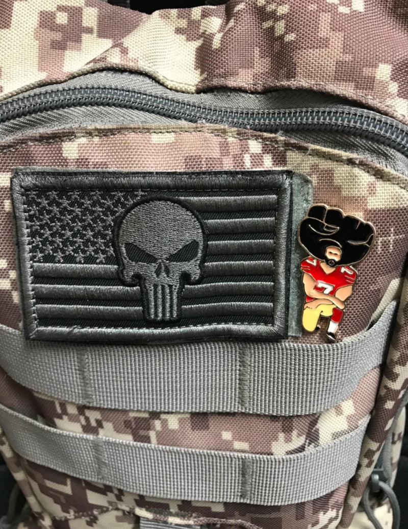 Colin Kaepernick Pin - Visibly Black