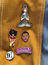 Colin Kaepernick Pin - Visibly Black