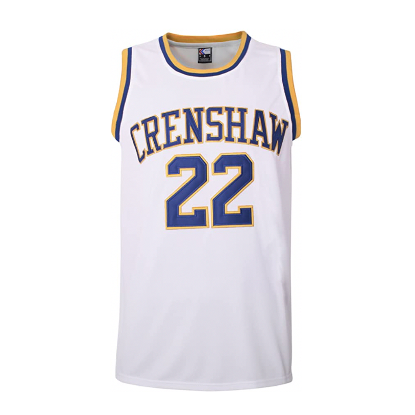 Crenshaw Jersey Love and Basketball Visibly Black
