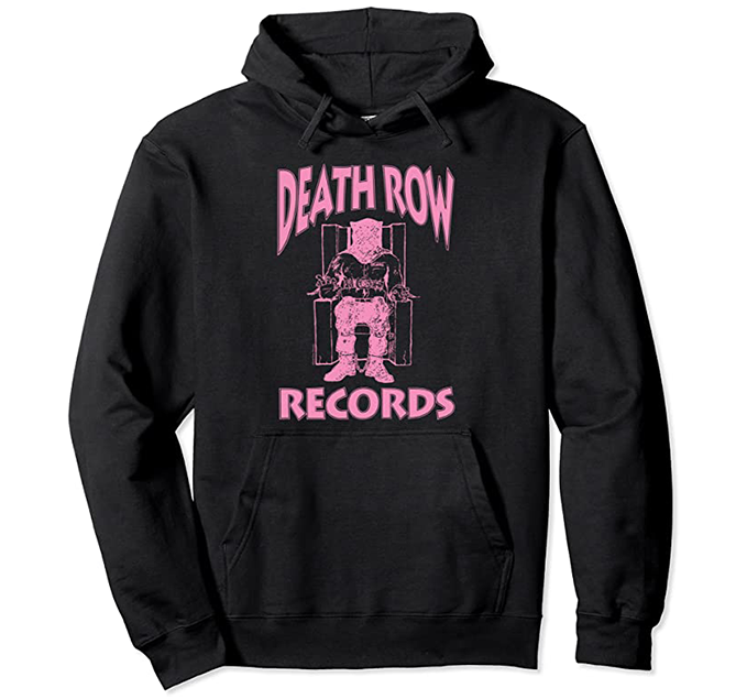 Death Row Records Pink Hoodie