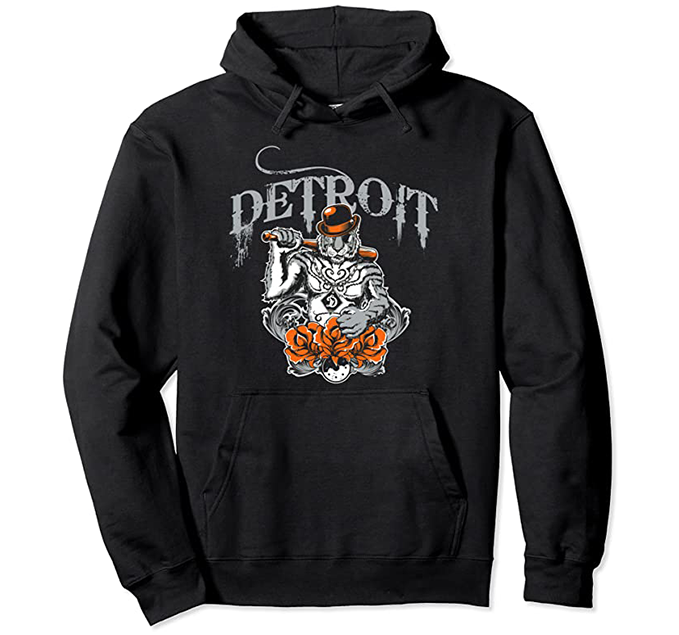 Detroit Tigers Gangster Hoodie