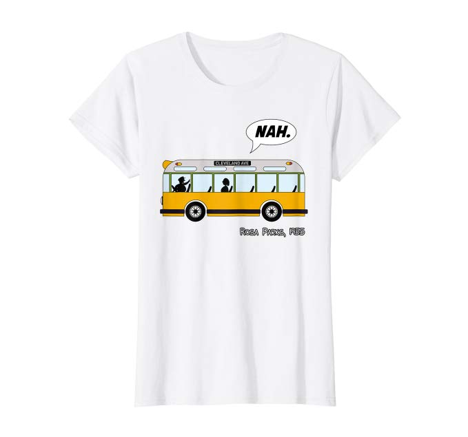 Front Of The Bus Tee - Visibly Black