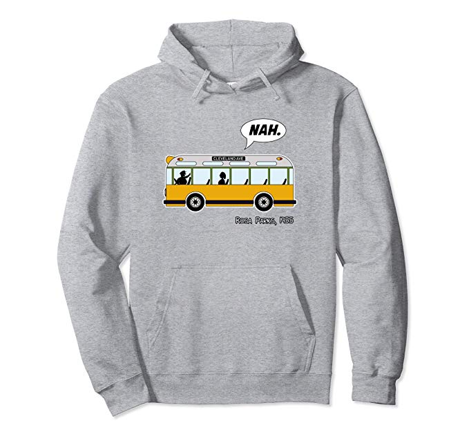 Front of The Bus Hoodie - Visibly Black