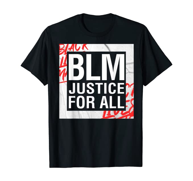 BLM Justice For All Men's Tee