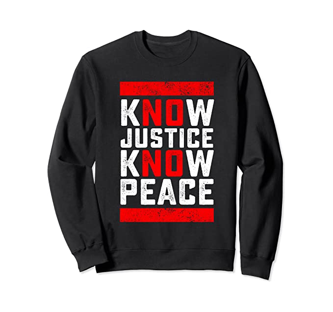 Know Justice Long Sleeve Tee