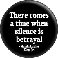 MLK Pin - Visibly Black