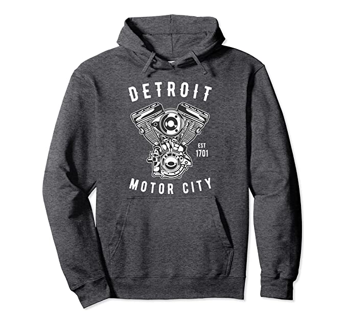 Detroit Hoodie - Visibly Black