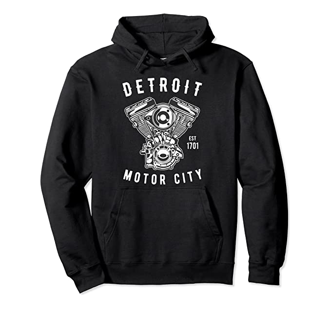 Detroit Hoodie - Visibly Black