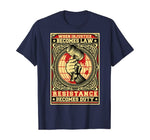 Resistance Tee - Visibly Black