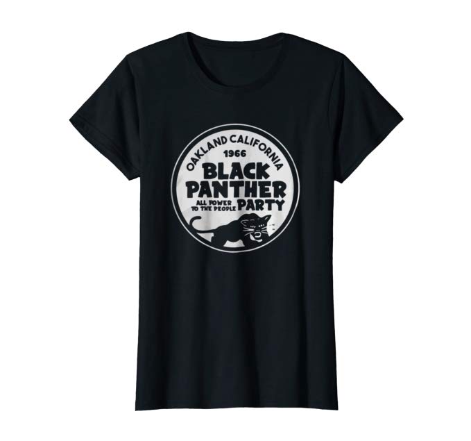 Oakland Black Panther Women's Tee - Visibly Black